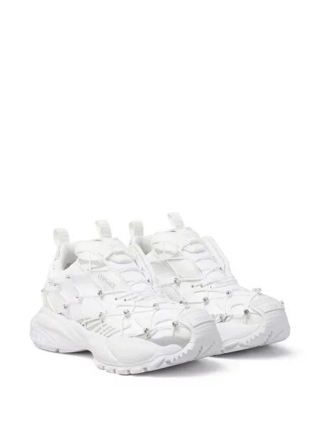 Sneakerși Versace alb