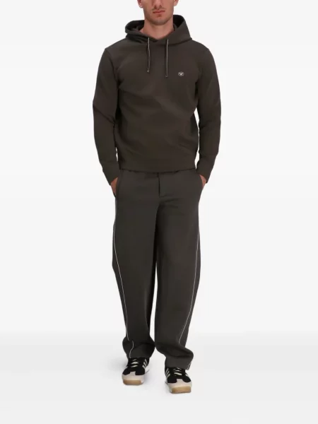 Džemperis su gobtuvu Emporio Armani žalia