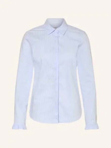 Mos Mosh Bluzka Koszulowa Mmmattie blau biała