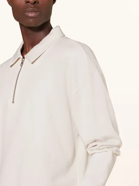 Paul Bluza Dresowa Typu Troyer beige beżowa