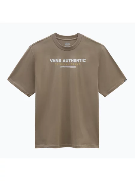 Férfi póló Vans Sport Loose Fit S / S Tee desert taupe. Méret: L barna
