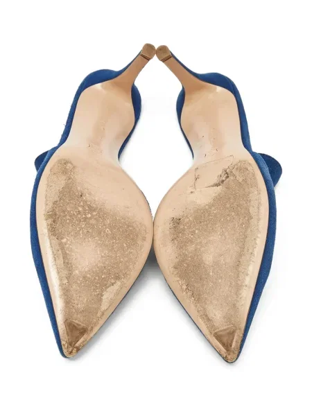 Papuci tip mules Gianvito Rossi albastru