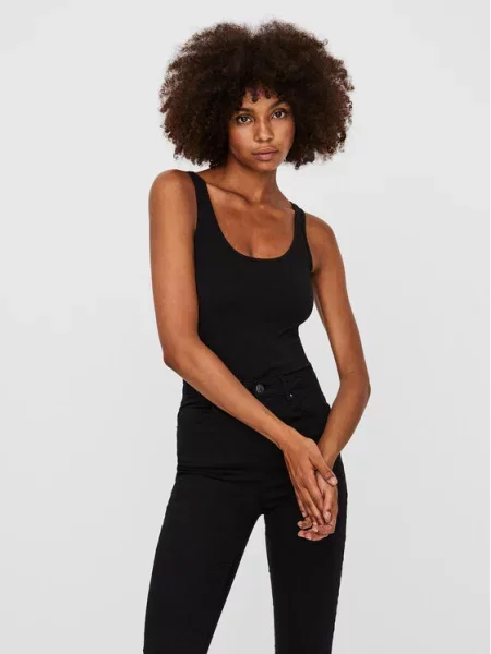 VERO MODA Τοπ Maxi' μαύρο