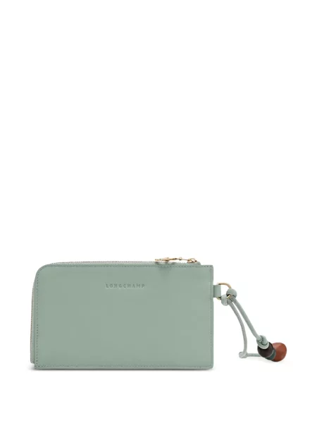 Geantă plic Longchamp verde