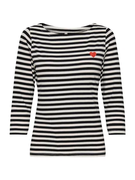 ONLY Tricou ONLFIFI negru alb