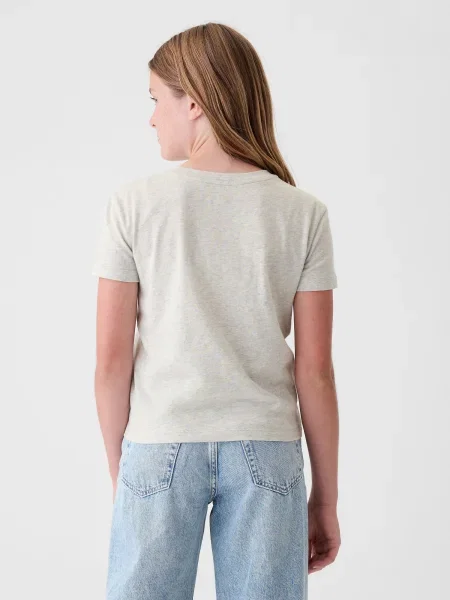 Tricou copii Gap gri