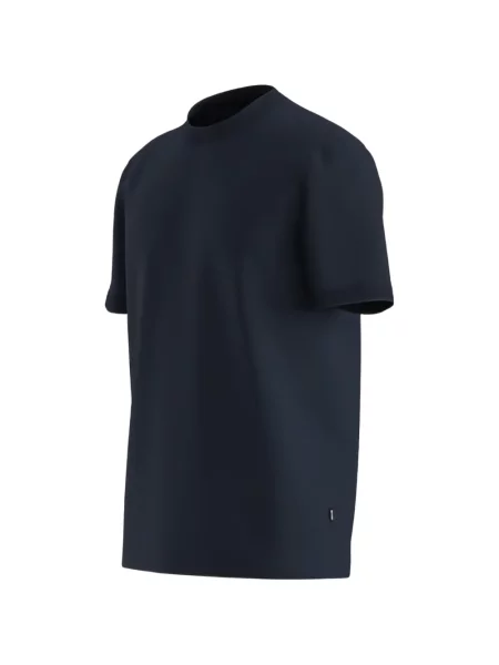 Tricou Boss cu decolteu rotund albastru