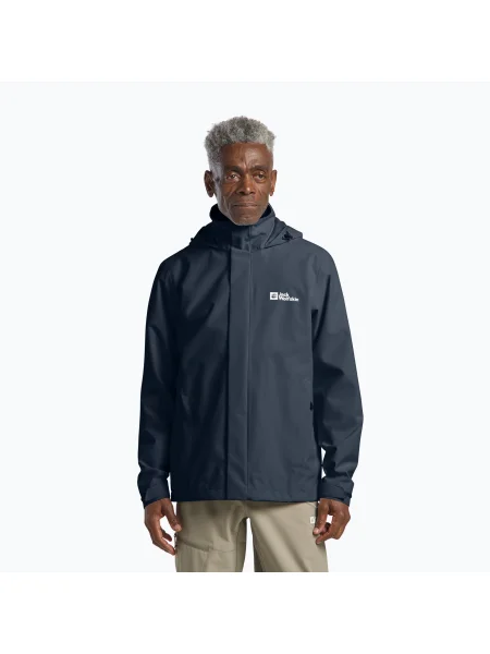 Jachetă de ploaie Jack Wolfskin Trailtime 2L midnight sky pentru bărbați