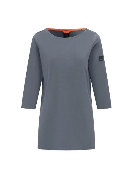 T-shirt Pevia szara