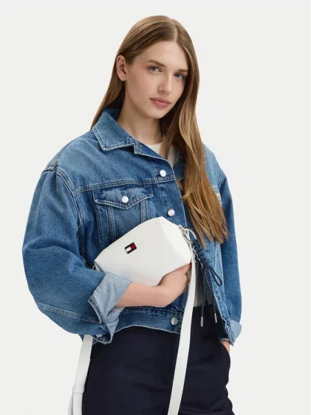 Prívesok Tommy Jeans biela