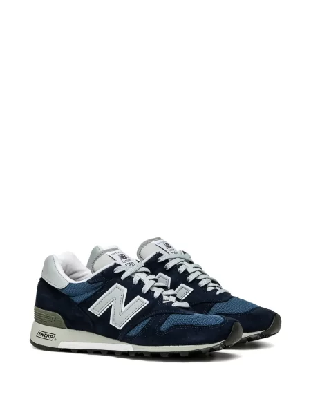 Top New Balance cu autograf alergare albastru