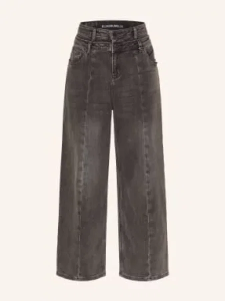 Elias Rumelis Dżinsy Typu Mom Jeans grau szare