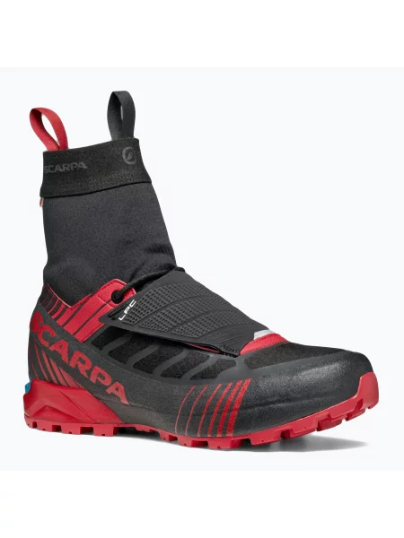 Férfi hegymászó bakancs SCARPA Ribelle S HD black/red. Méret: EU fekete
