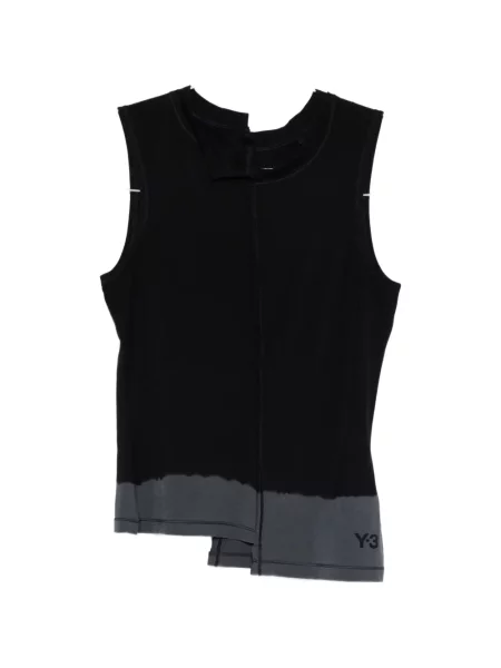 Top Y-3 fără mâneci negru