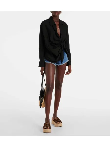 Espadrile Gianvito Rossi din piele de căprioară cu imagine cu model leopard