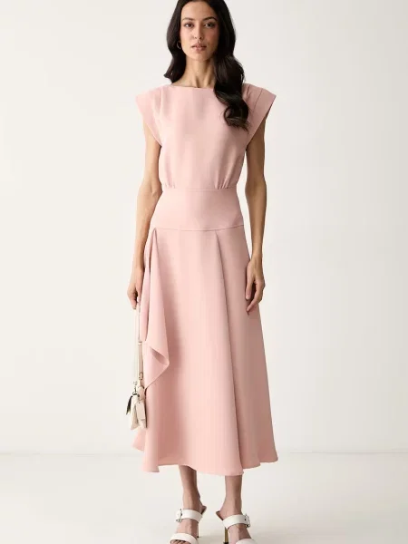 Karl Lagerfeld rochie roz