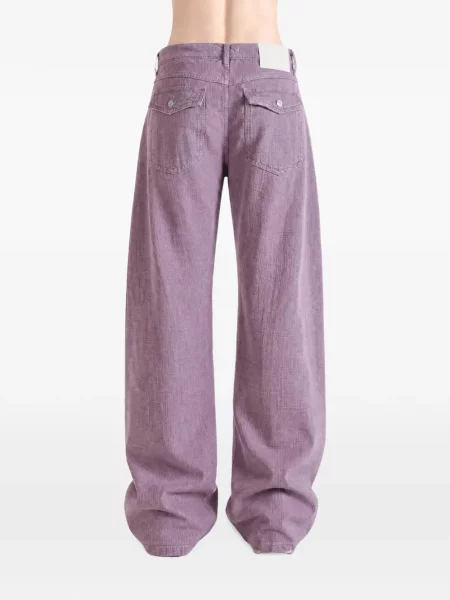Blugi cu picior larg Free People violet