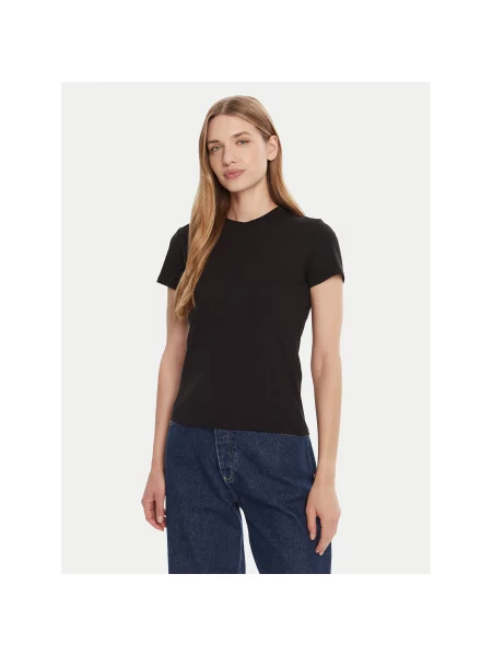 Calvin Klein T-Shirt Regular Fit μαύρο