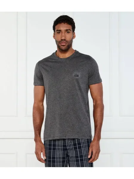 BOSS BLACK Tricou RN negru