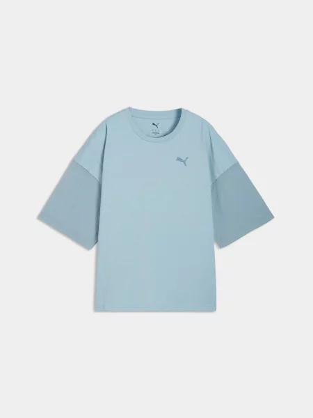 Футболка PUMA Her Tee комбінований верх синій