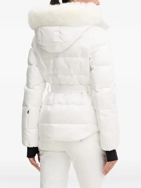 Jeździć na nartach kurtka narciarska Colmar z kapturem biała