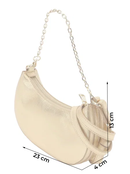 PATRIZIA PEPE Torba za čez ramo zlata