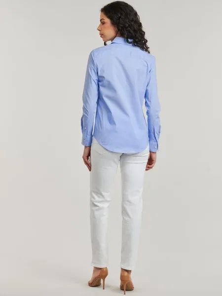 Bluză Lauren Ralph Lauren albastru