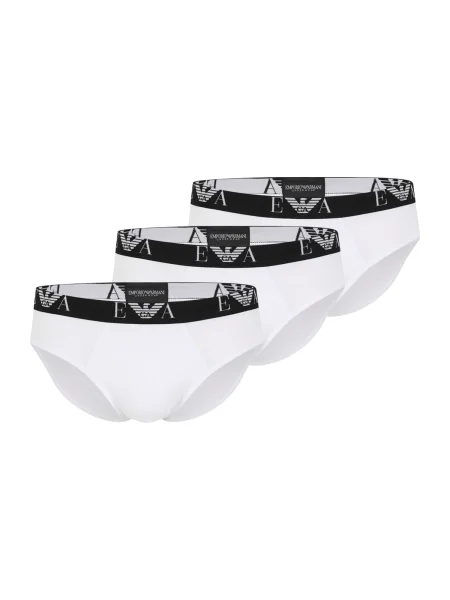 Emporio Armani Underwear Komplet spodnjih hlač slip﻿ bela