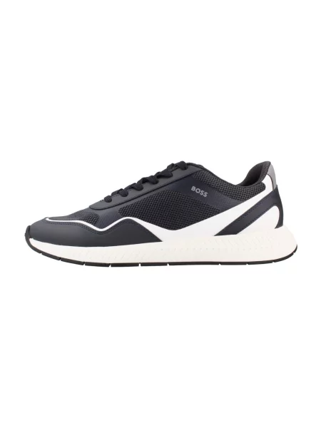 Sneakers BOSS Titanium Bleumarin albastru