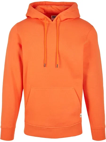 Суичър с качулка Urban Classics оранжево