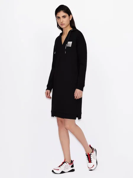 Сукня Armani Exchange чорна
