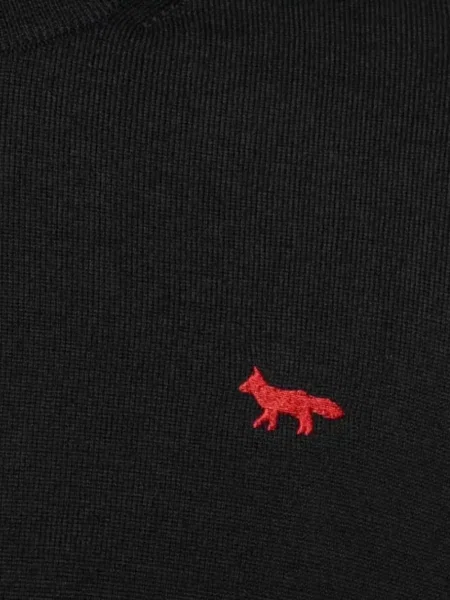 Pulover Maison Kitsune negru