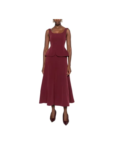 Sukienka Roland Mouret czerwona