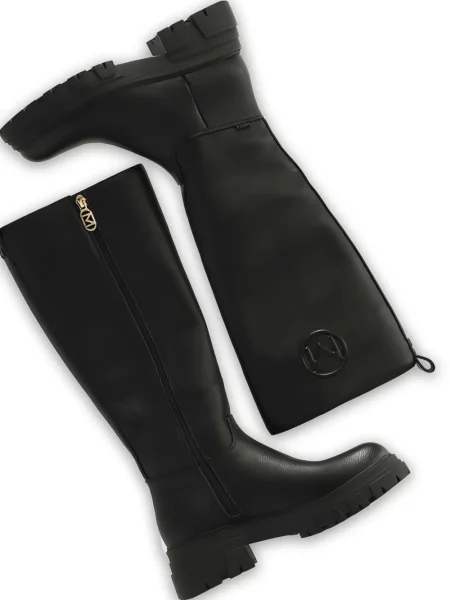 Botine Mexx cu autograf negru