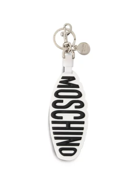 Colier Moschino cu autograf alb