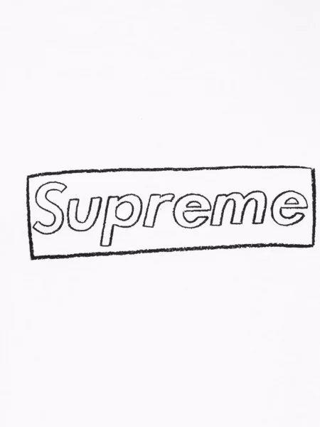 Tričko Supreme bílé