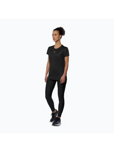 Koszulka do biegania Mizuno Core Graphic Tee czarna