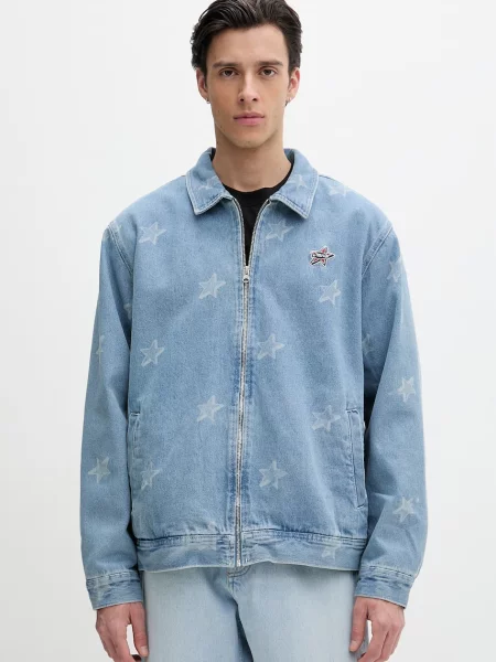 Vans jachetă bărbați din denim albastru