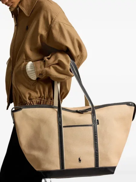 Lanena ošišano polo majica Polo Ralph Lauren s printom siva