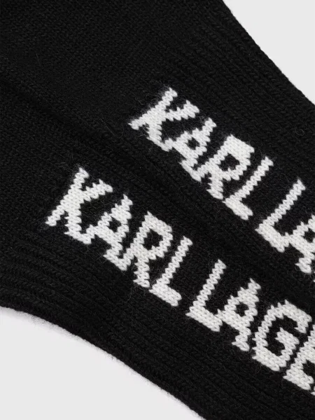 Перчатки Karl Lagerfeld черные