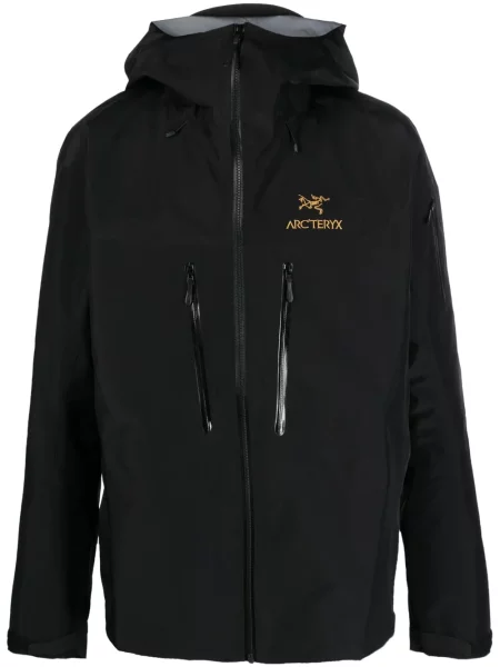 Geacă Arc'teryx cu glugă negru
