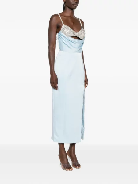 Rochie midi Rachel Gilbert albastru