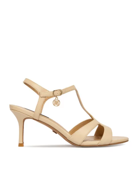 Nine West Sandały beżowy