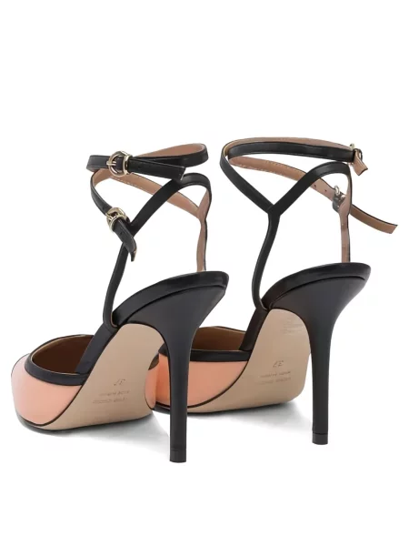 Pantofi cu toc Lella Baldi din piele roz