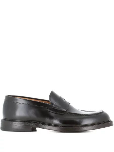 Pantofi loafer Green George din piele verde