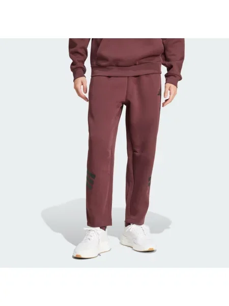 Adidas Spodnie dresowe Future Icons Bordowy brązowe