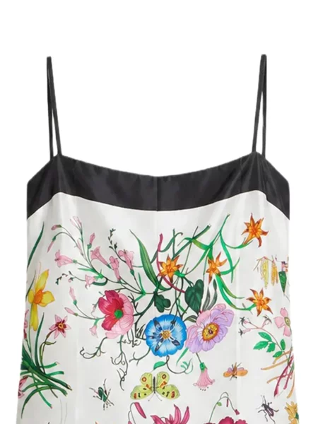 Rochie Gucci de mătase alb