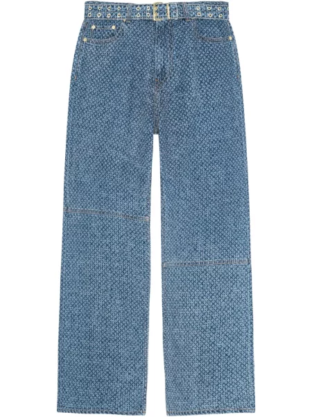 Blugi Ganni albastru