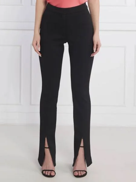 HUGO Pantaloni | flare fit negru