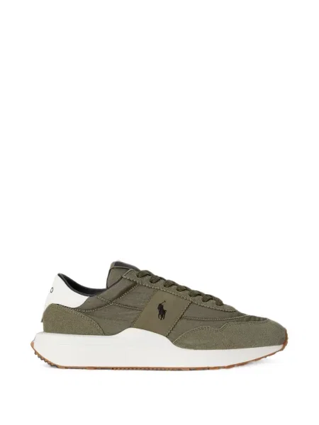 Τένις sneakers Polo Ralph Lauren με αυτόγραφο tweed μαύρο